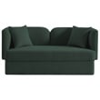 Meridian Furniture Marcel Green Loveseat
