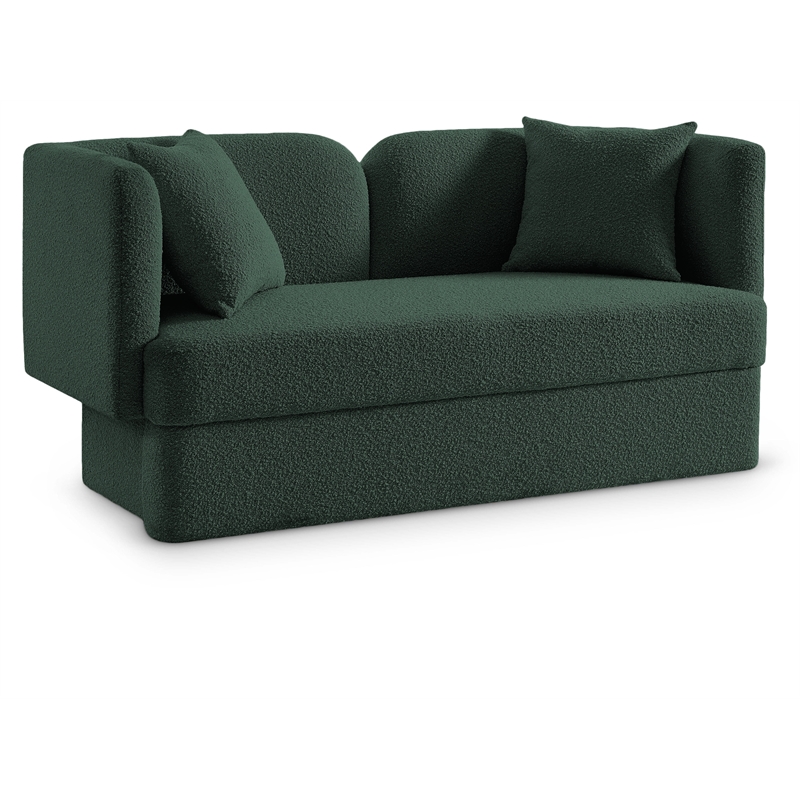 Meridian Furniture Marcel Green Loveseat