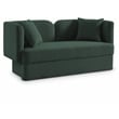 Meridian Furniture Marcel Green Loveseat