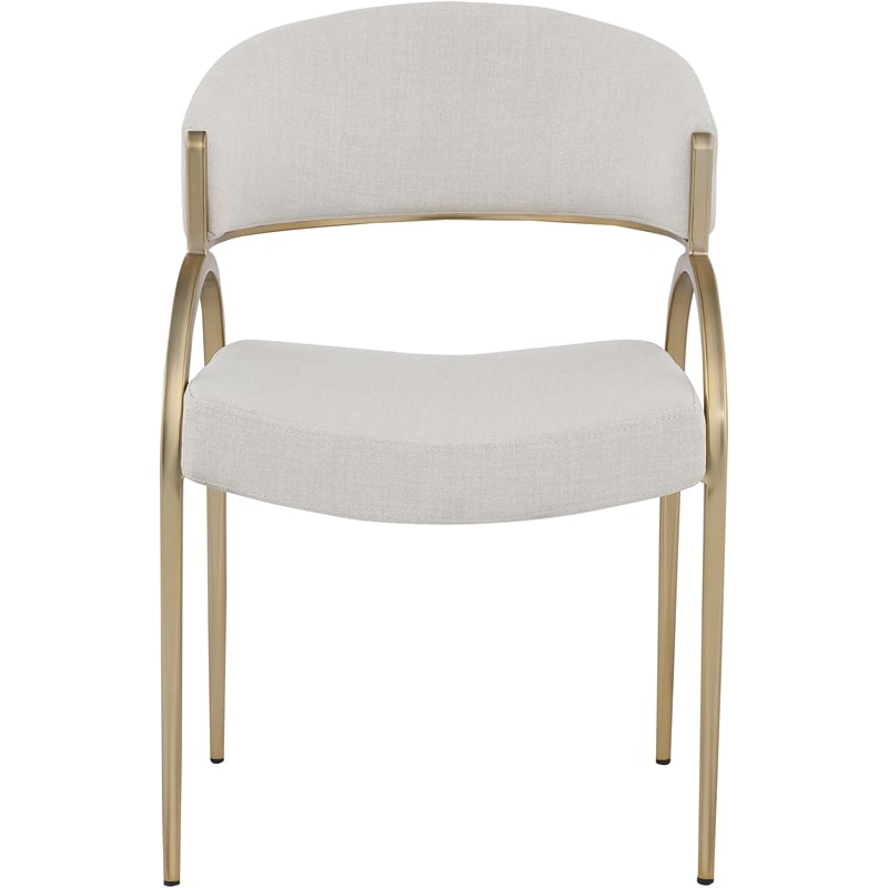 Meridian Furniture Privet Beige Dining Chair (Set of 2)