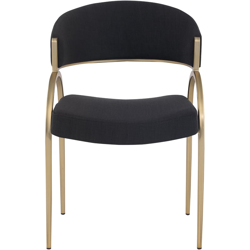 Meridian Furniture Privet Black Dining Chair (Set of 2)
