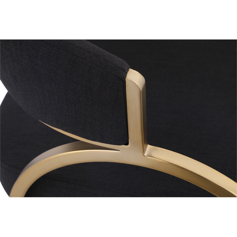Meridian Furniture Privet Black Dining Chair (Set of 2)