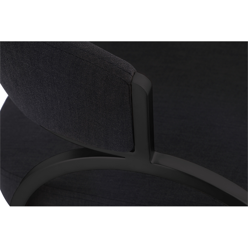 Meridian Furniture Privet Black Dining Chair (Set of 2)