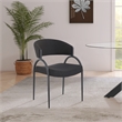Meridian Furniture Privet Black Dining Chair (Set of 2)