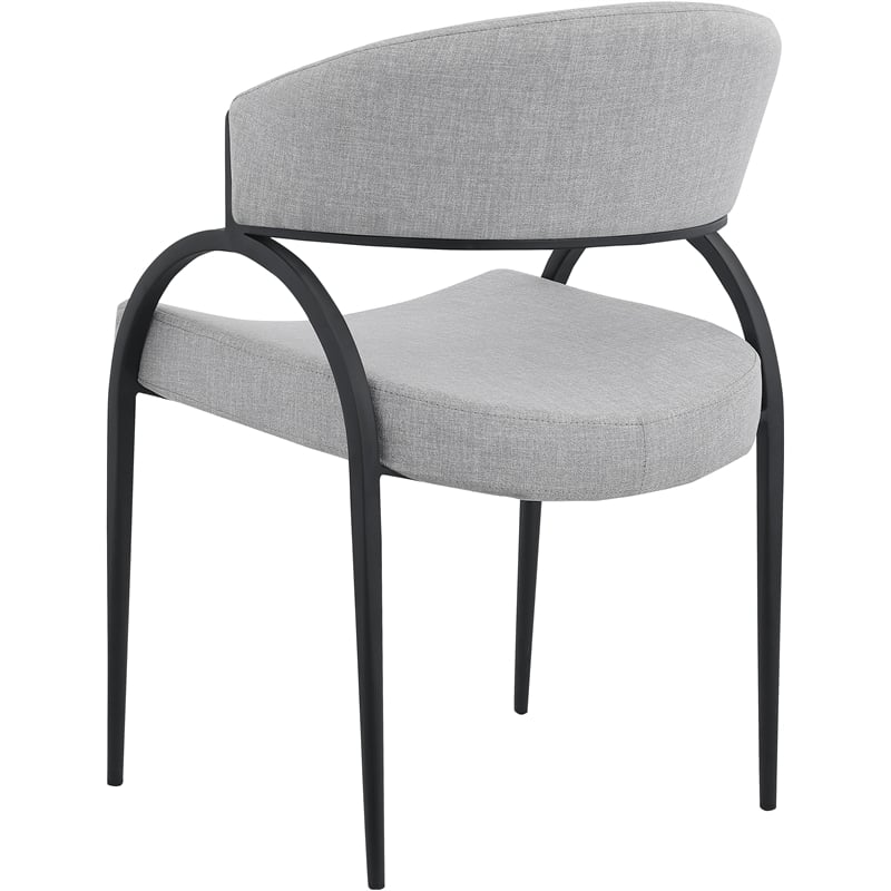 Meridian Furniture Privet Grey Dining Chair (Set of 2)