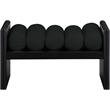 Meridian Furniture Waverly Black Bench