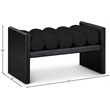 Meridian Furniture Waverly Black Bench