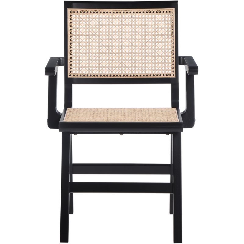 Meridian Furniture Preston Black Dining Arm Chair (Set of 2)