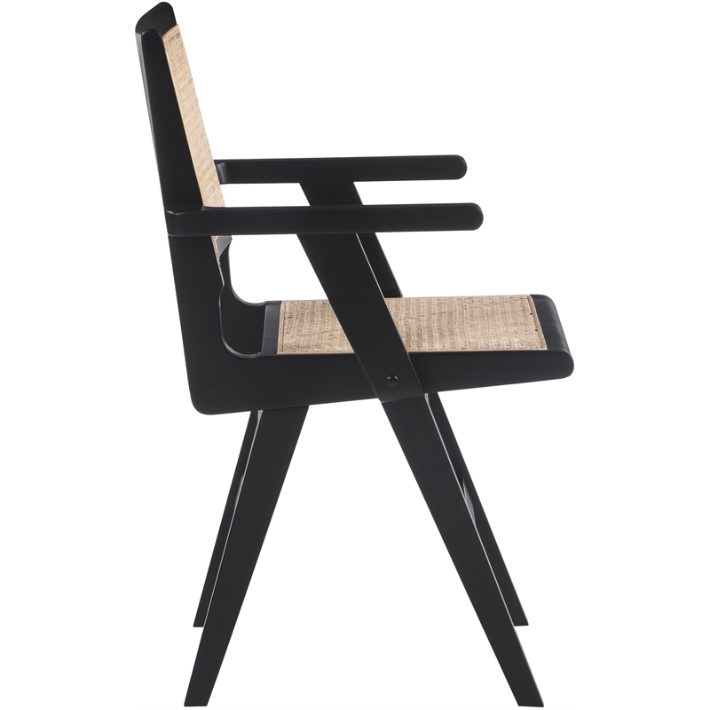 Meridian Furniture Preston Black Dining Arm Chair (Set of 2)