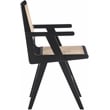 Meridian Furniture Preston Black Dining Arm Chair (Set of 2)