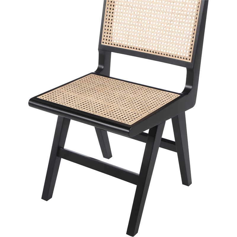 Meridian Furniture Preston Black Dining Side Chair (Set of 2)