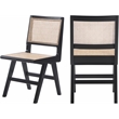 Meridian Furniture Preston Black Dining Side Chair (Set of 2)