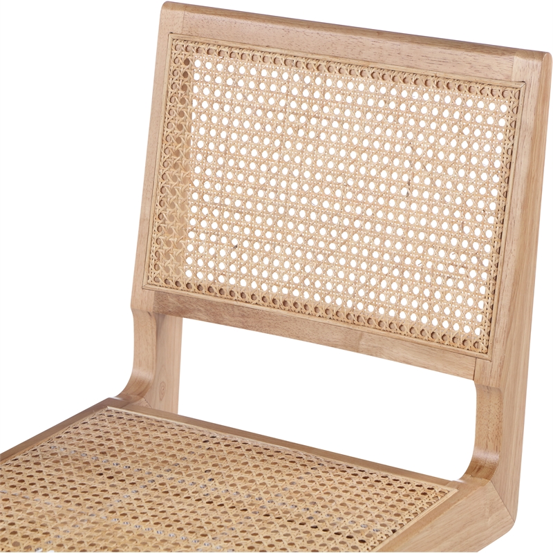 Meridian Furniture Preston Natural Dining Side Chair (Set of 2)