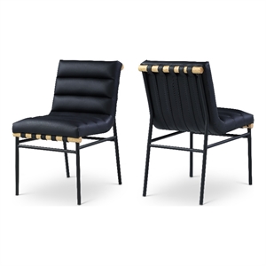 Meridian Furniture Burke Black Dining Chair (Set of 2)