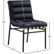 Meridian Furniture Burke Black Dining Chair (Set of 2)