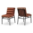 Meridian Furniture Burke Cognac Dining Chair (Set of 2)