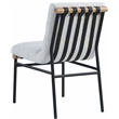 Meridian Furniture Burke Cream Dining Chair (Set of 2)