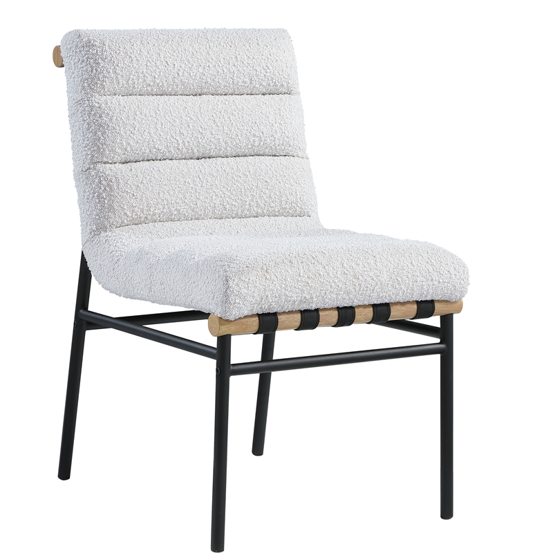 Meridian Furniture Burke Cream Dining Chair (Set of 2)