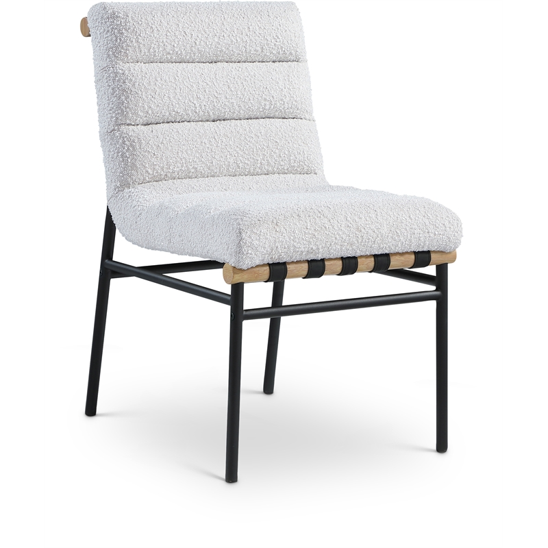 Meridian Furniture Burke Cream Dining Chair (Set of 2)
