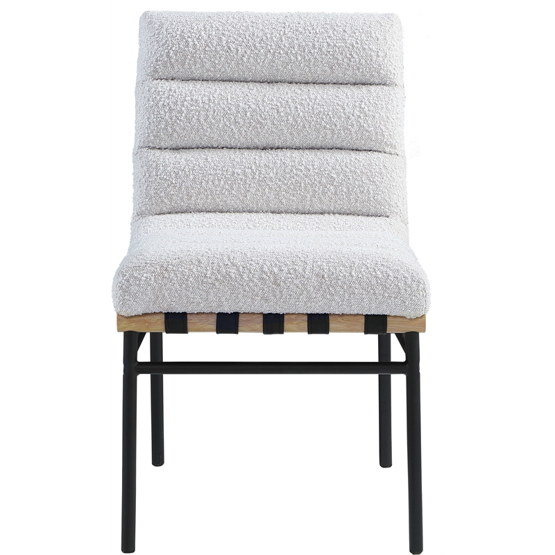 Meridian Furniture Burke Cream Dining Chair (Set of 2)