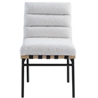Meridian Furniture Burke Cream Dining Chair (Set of 2)