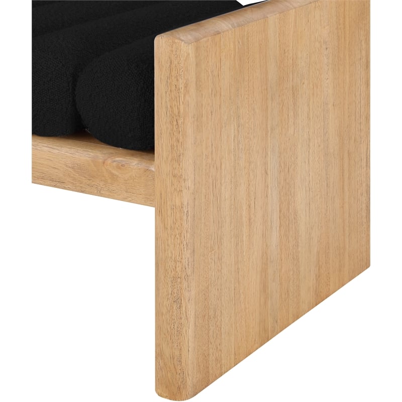 Meridian Furniture Waverly Black Bench