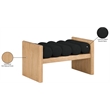 Meridian Furniture Waverly Black Bench