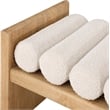 Meridian Furniture Waverly Cream Bench