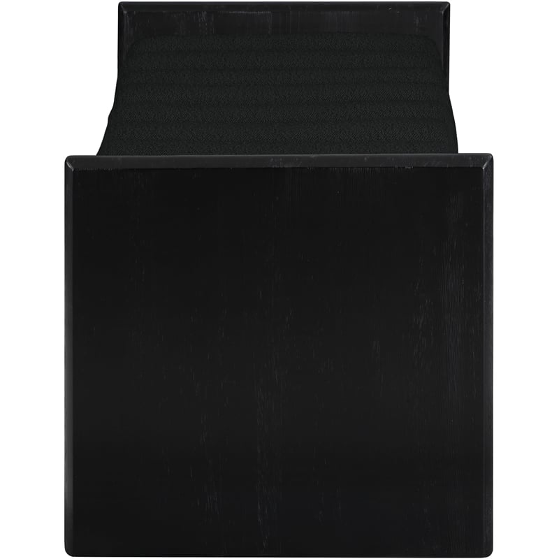 Meridian Furniture Waverly Black Bench