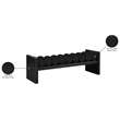 Meridian Furniture Waverly Black Bench