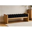 Meridian Furniture Waverly Black Bench