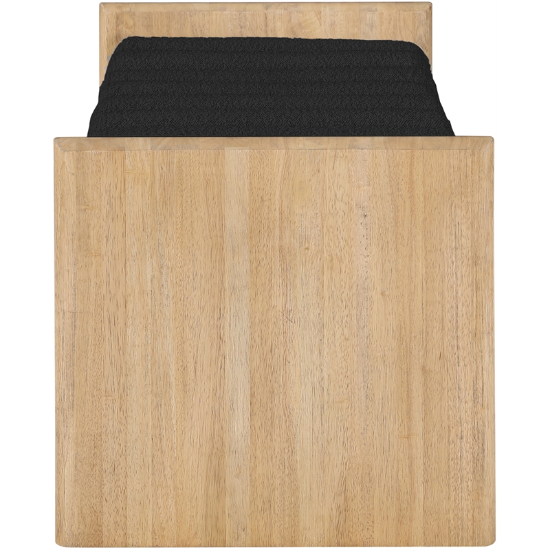 Meridian Furniture Waverly Black Bench