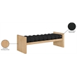 Meridian Furniture Waverly Black Bench
