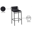 Meridian Furniture Dax Black Counter Stool