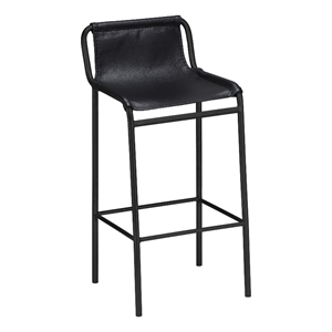 Meridian Furniture Dax Black Counter Stool