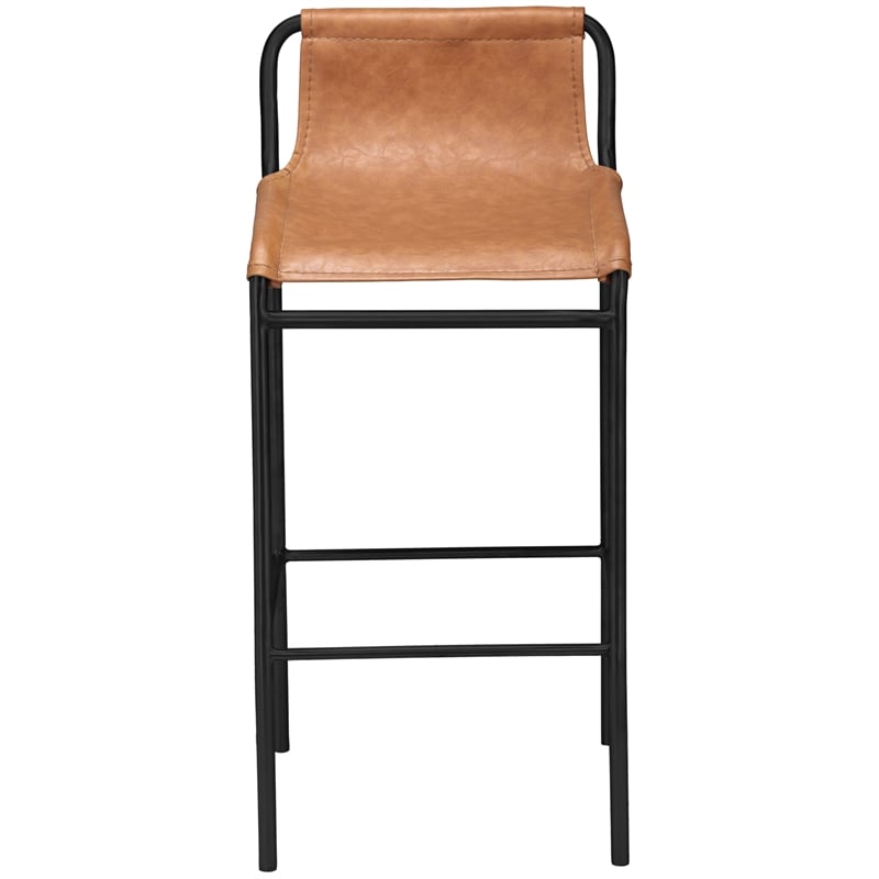 Meridian Furniture Dax Cognac Counter Stool