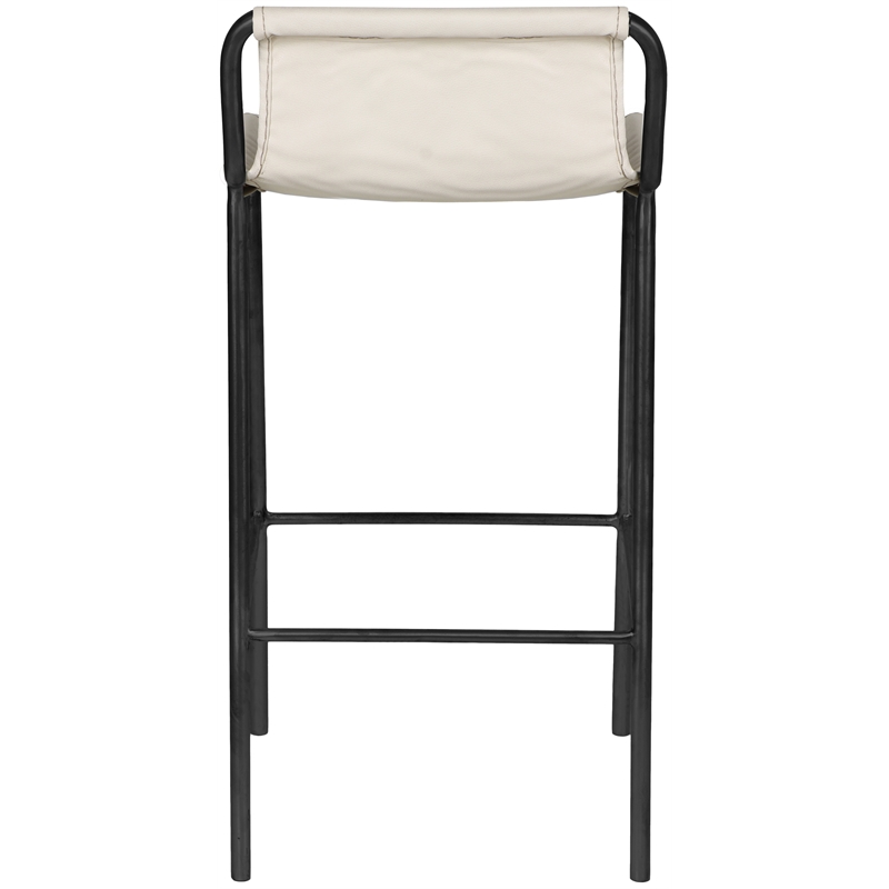Meridian Furniture Dax Cream Counter Stool