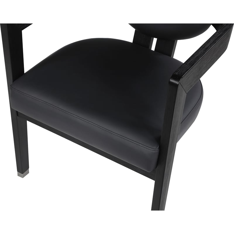 Meridian Furniture Carlyle Black Dining Chair