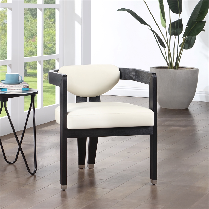 Meridian Furniture Carlyle Cream Dining Chair