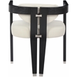 Meridian Furniture Carlyle Cream Dining Chair
