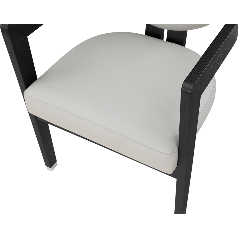 Meridian Furniture Carlyle Grey Dining Chair