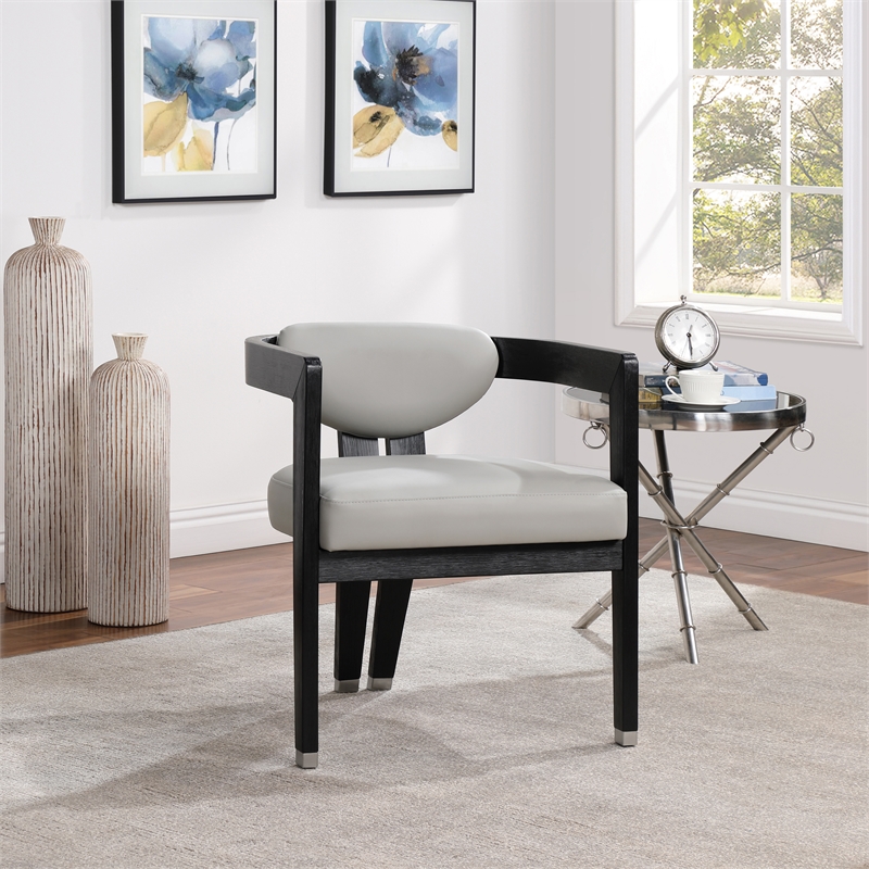 Meridian Furniture Carlyle Grey Dining Chair