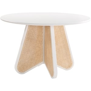 Meridian Furniture Butterfly White Dining Table