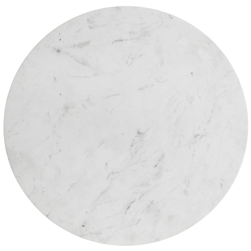 Meridian Furniture Emery White Marble Dining Table
