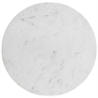 Meridian Furniture Emery White Marble Dining Table
