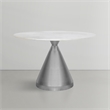 Meridian Furniture Emery White Marble Dining Table