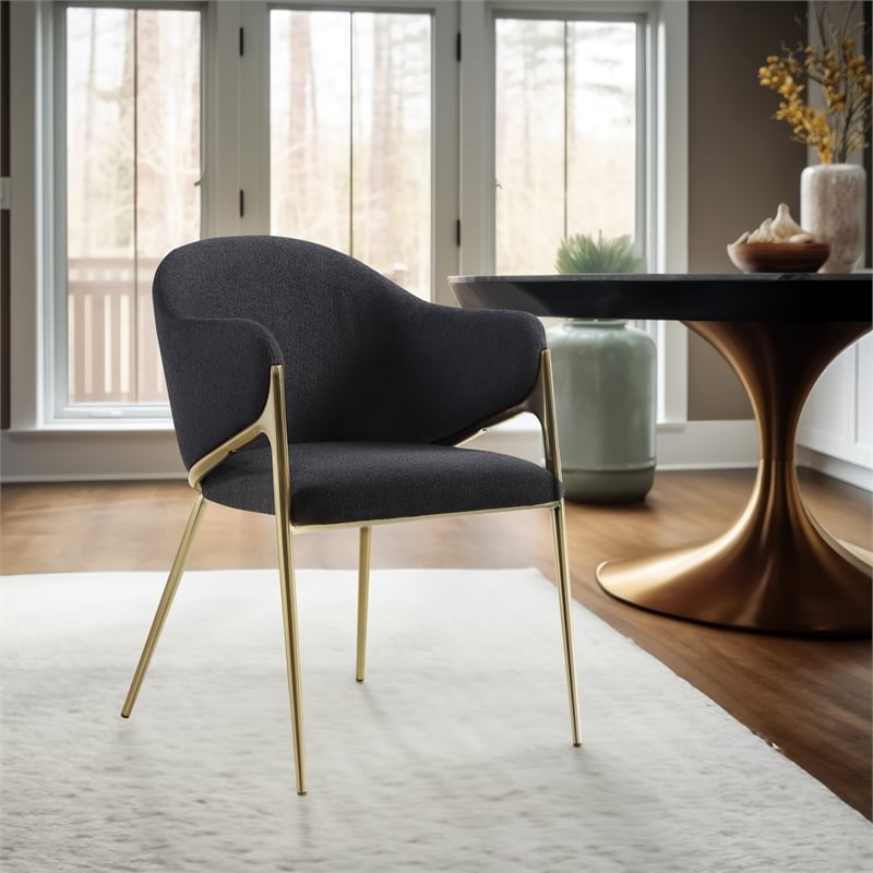 Meridian Furniture Nial Black Dining Chair (Set of 2)
