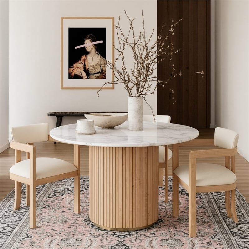 Meridian Furniture Oakhill Natural Dining Table