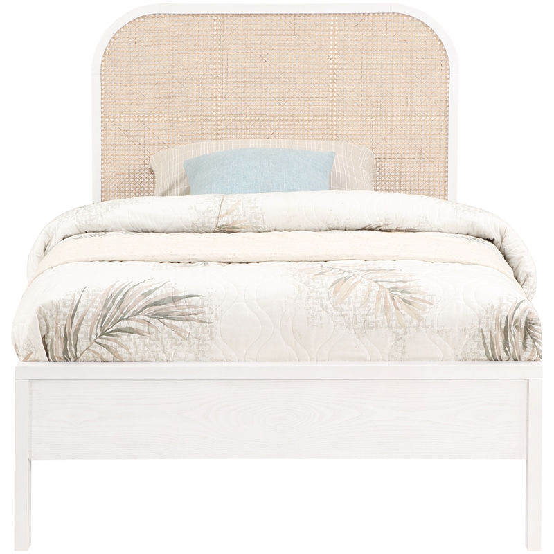 Meridian Furniture Siena White Twin Bed