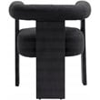 Meridian Furniture Barrel Black Dining Chair